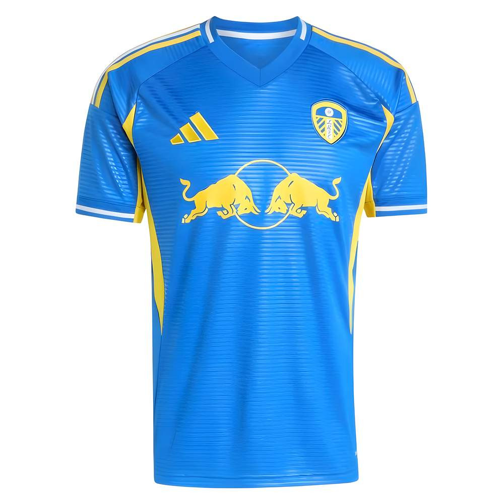 '25-'26 Leeds Away Shirt Polyester Made By: Adidas Men's Blue Medium