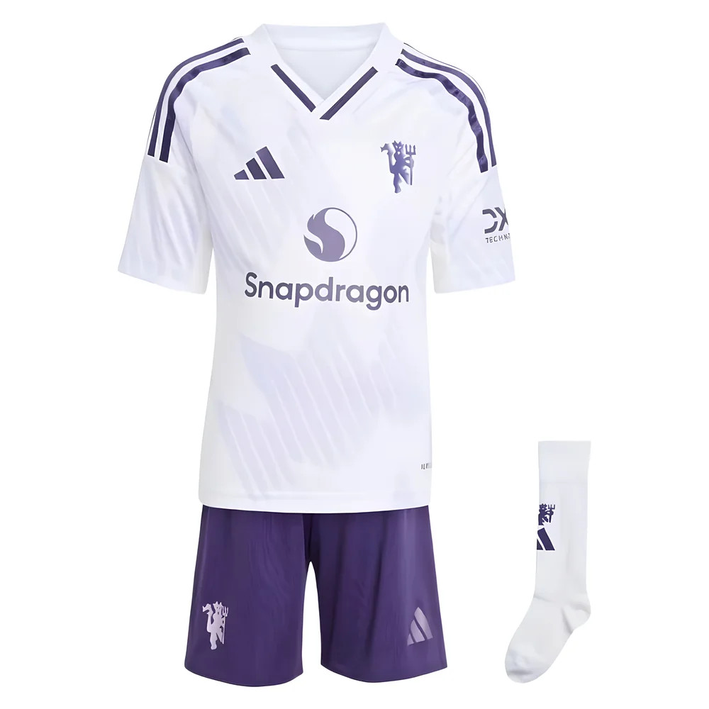 2025-2026 Man Utd Away Mini Kit [KC5899] - Uksoccershop