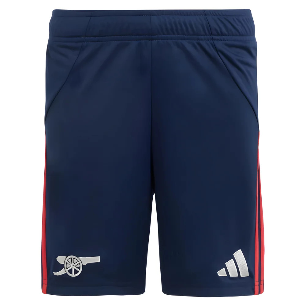 '25-'26 Arsenal Away Shorts (Night Indigo) - Kids 22 Waist Polyester Made By: Adidas Unisex Kids Navy 26 Waist