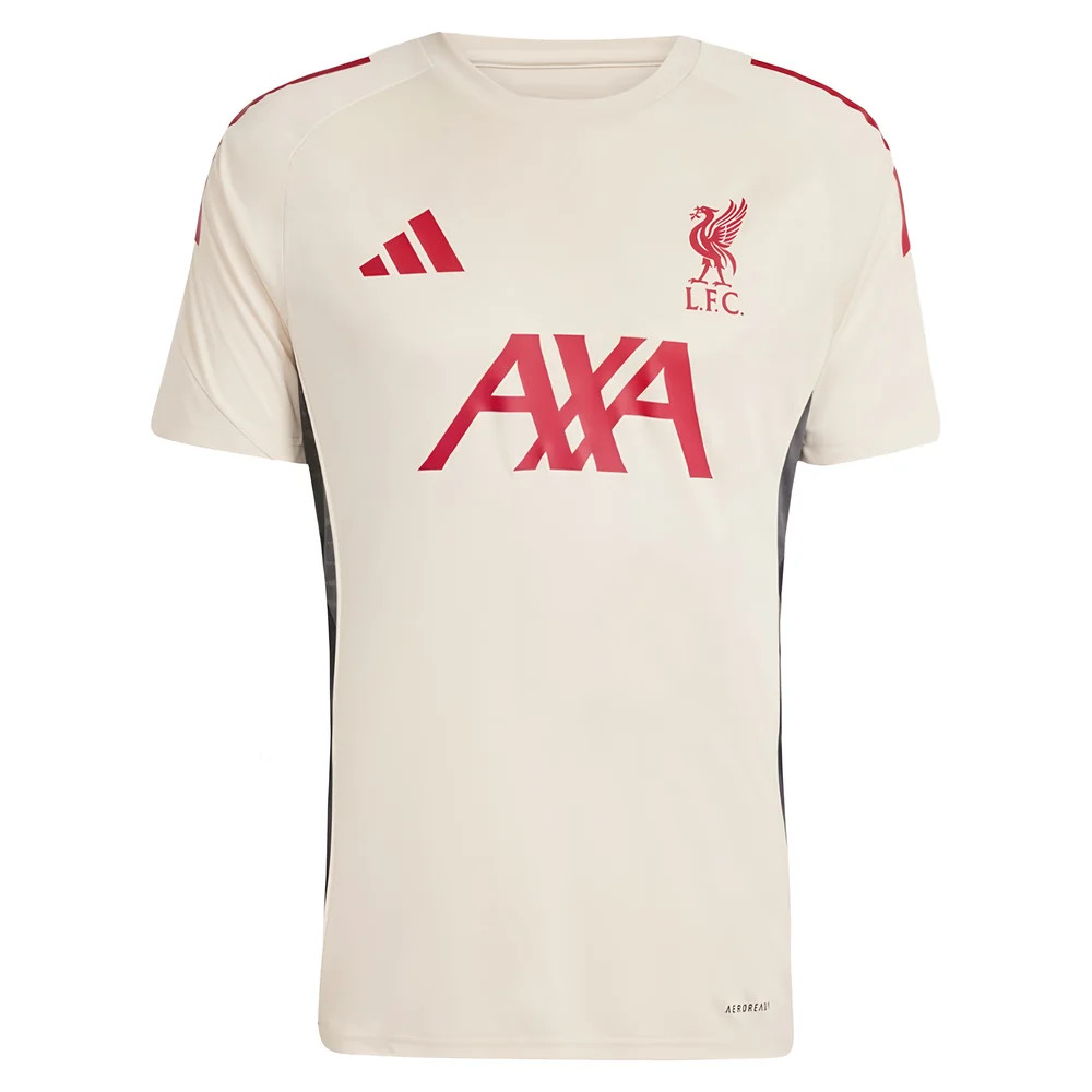 '25-'26 Liverpool Training Jersey (White) - Kids 7-8 Polyester Made By: Adidas Unisex Kids White Size 13-14