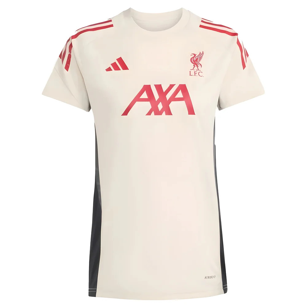 '25-'26 Liverpool Training Jersey (White) - Polyester Made By: Adidas Women's White Extra Large