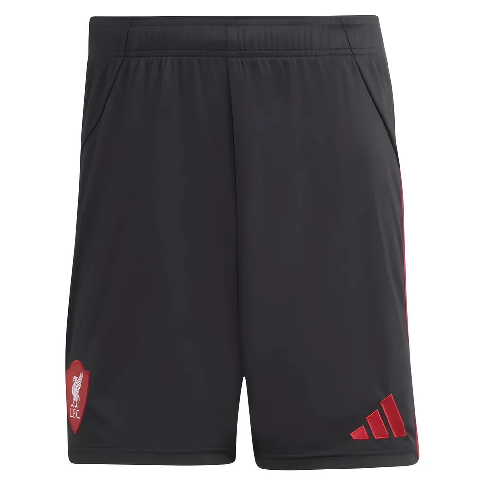 '25-'26 Liverpool Away Shorts (Black) Polyester Made By: Adidas Men's Black Large