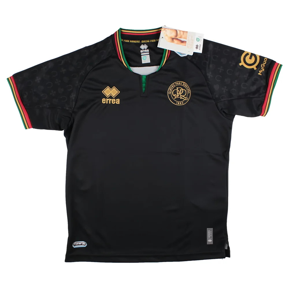 '24-'25 Qpr Queens Park Rangers Away Shirt (Kids) Polyester Made By: Errea Unisex Kids Navy Medium