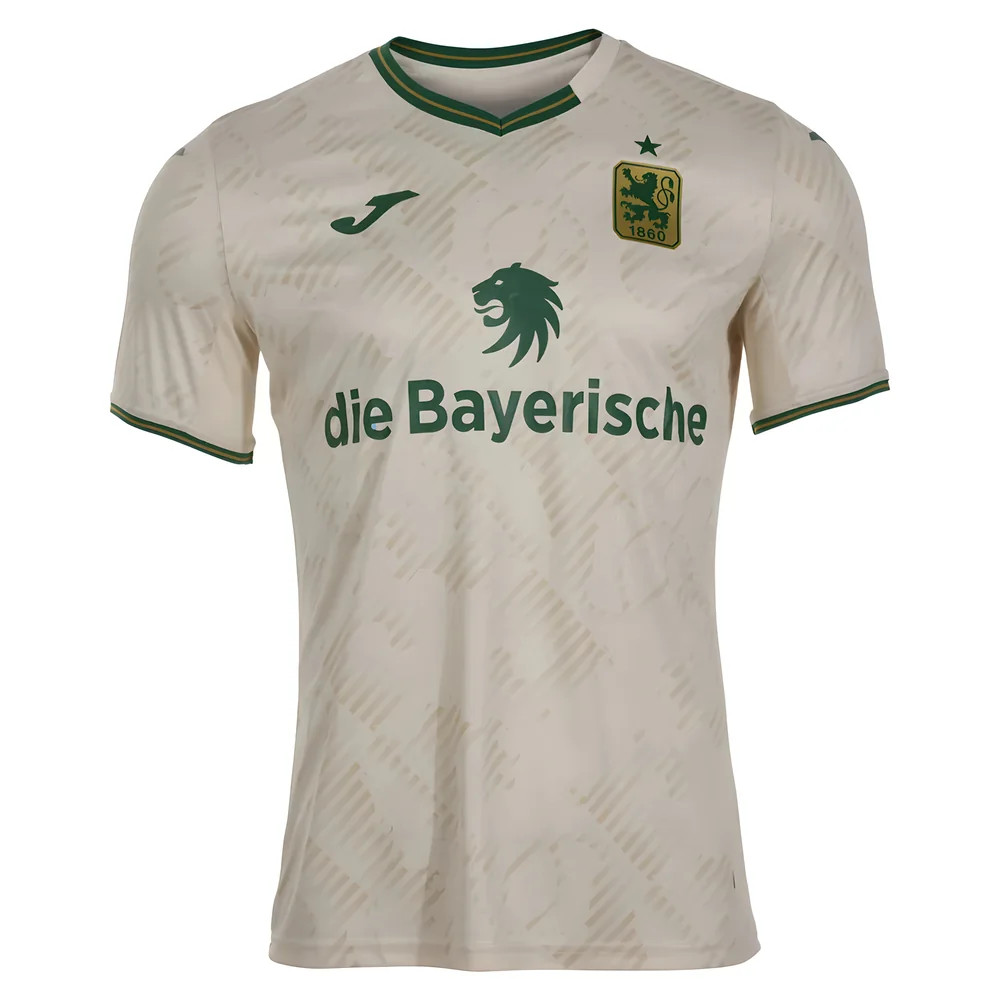 '25-'26 Tsv 1860 Munich Third Shirt Polyester Made By: Joma Men's White Small