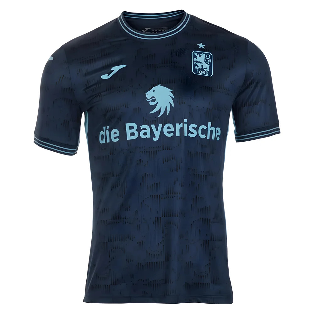 '25-'26 Tsv 1860 Munich Away Shirt Polyester Made By: Joma Men's Navy Small