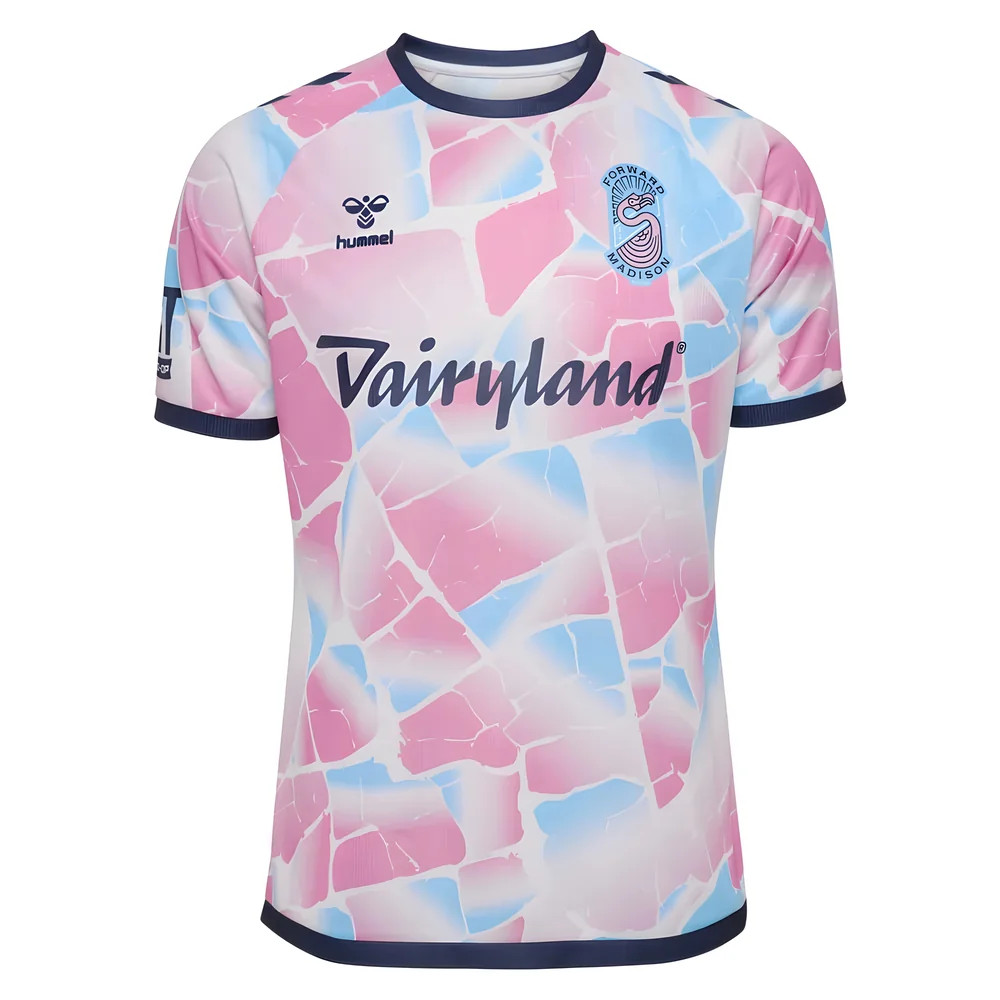 '25-'26 Forward Madison Away Shirt Polyester Made By: Hummel Men's Pink Extra Large