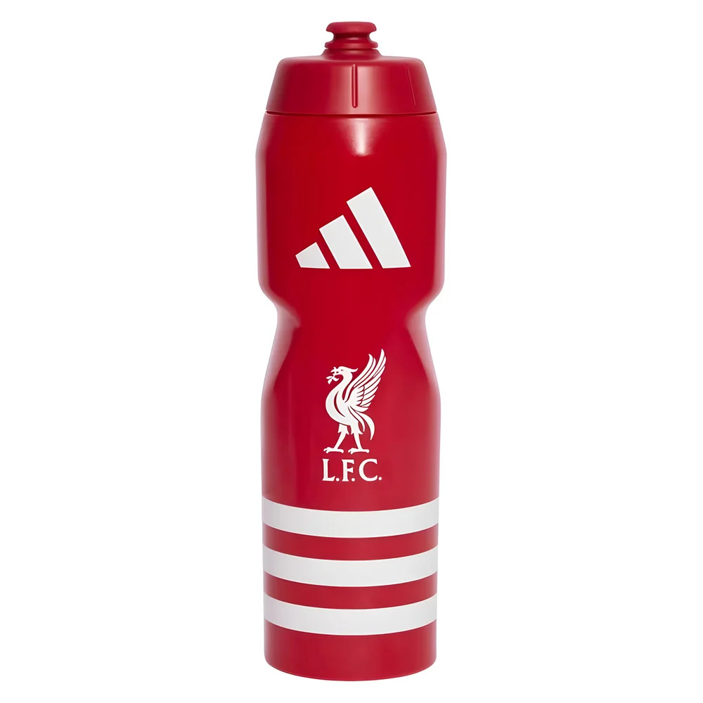 '25-'26 Liverpool Water Bottle (Red) Adults One Size Polyester Made By: Adidas Unisex Red