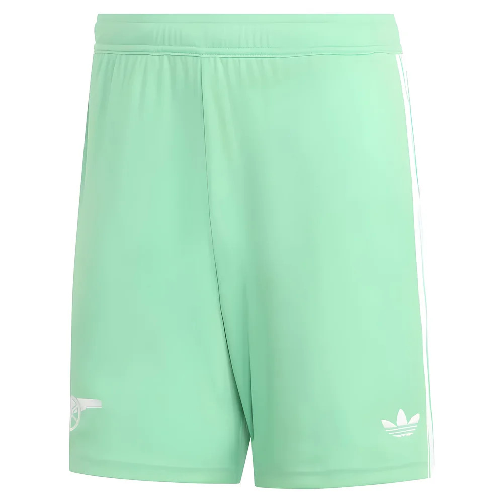 '25-'26 Arsenal Third Goalkeeper Shorts (Green) Polyester Made By: Adidas Men's Green Extra Large