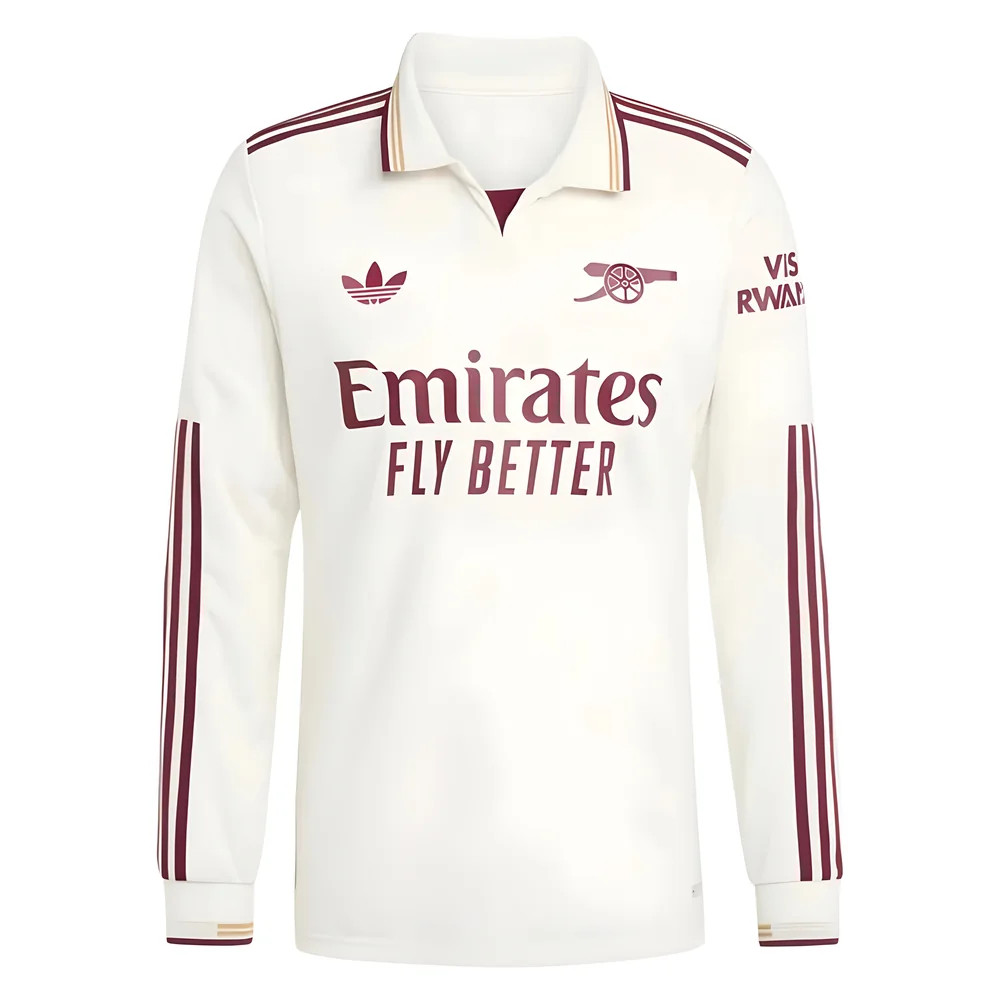 アーセナル　ウーデゴール　オーセンティック Third CL（M）2025-26 2025-2026 Arsenal Authentic Long Sleeve Third Shirt [JJ1898