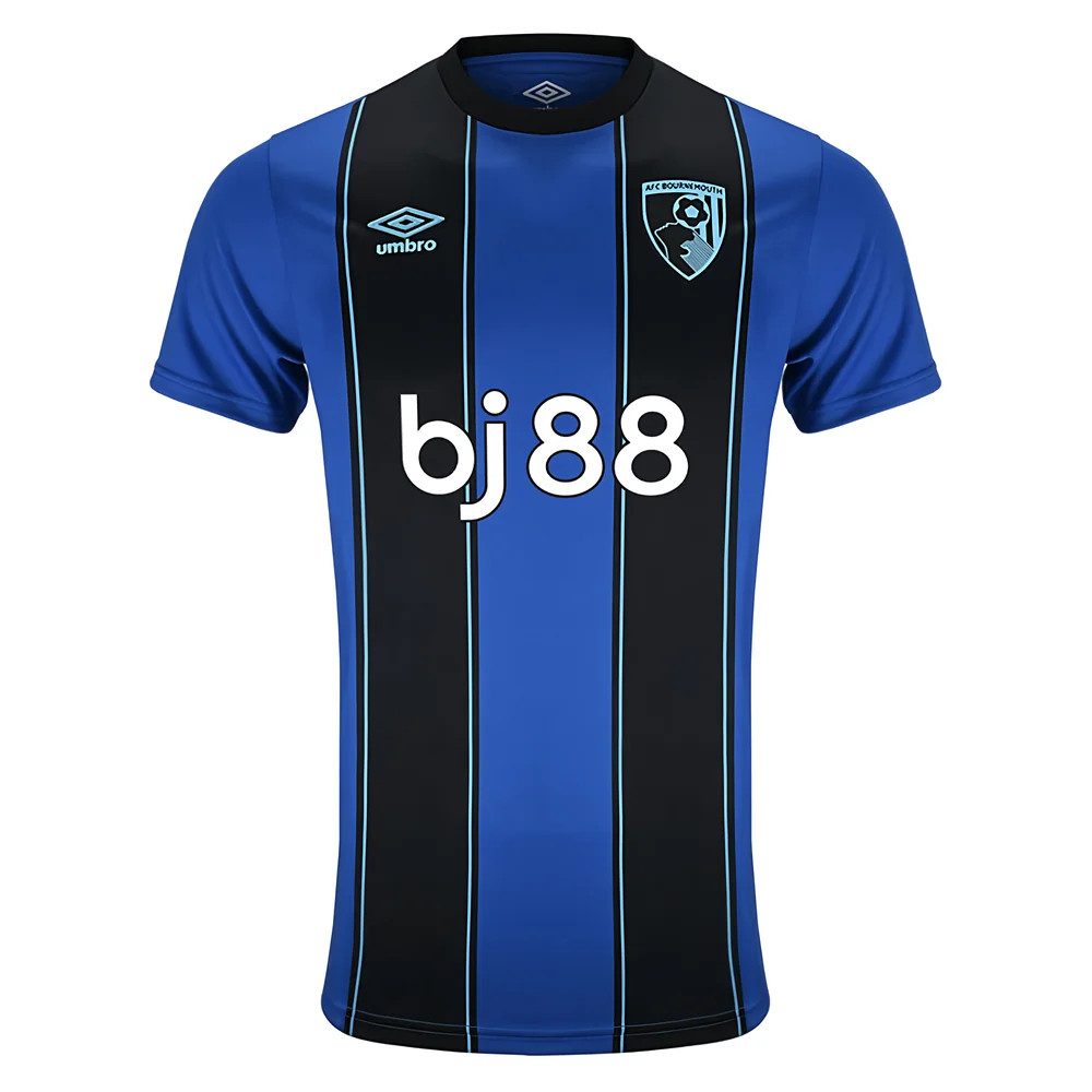 '25-'26 Bournemouth Away Shirt Polyester Made By: Umbro Men's Blue Small