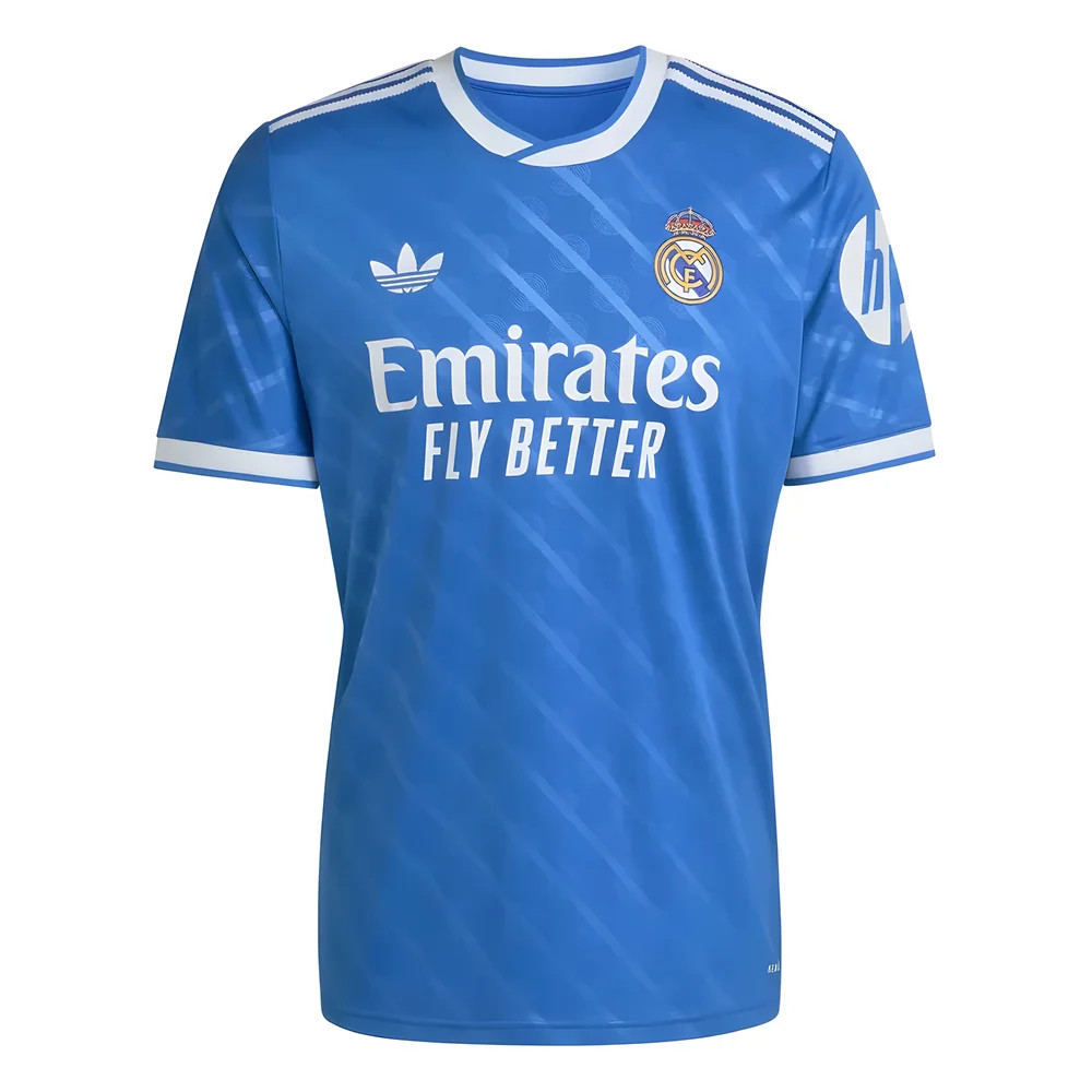 '25-'26 Real Madrid Third Shirt Polyester Made By: Adidas Men's Blue Xxl