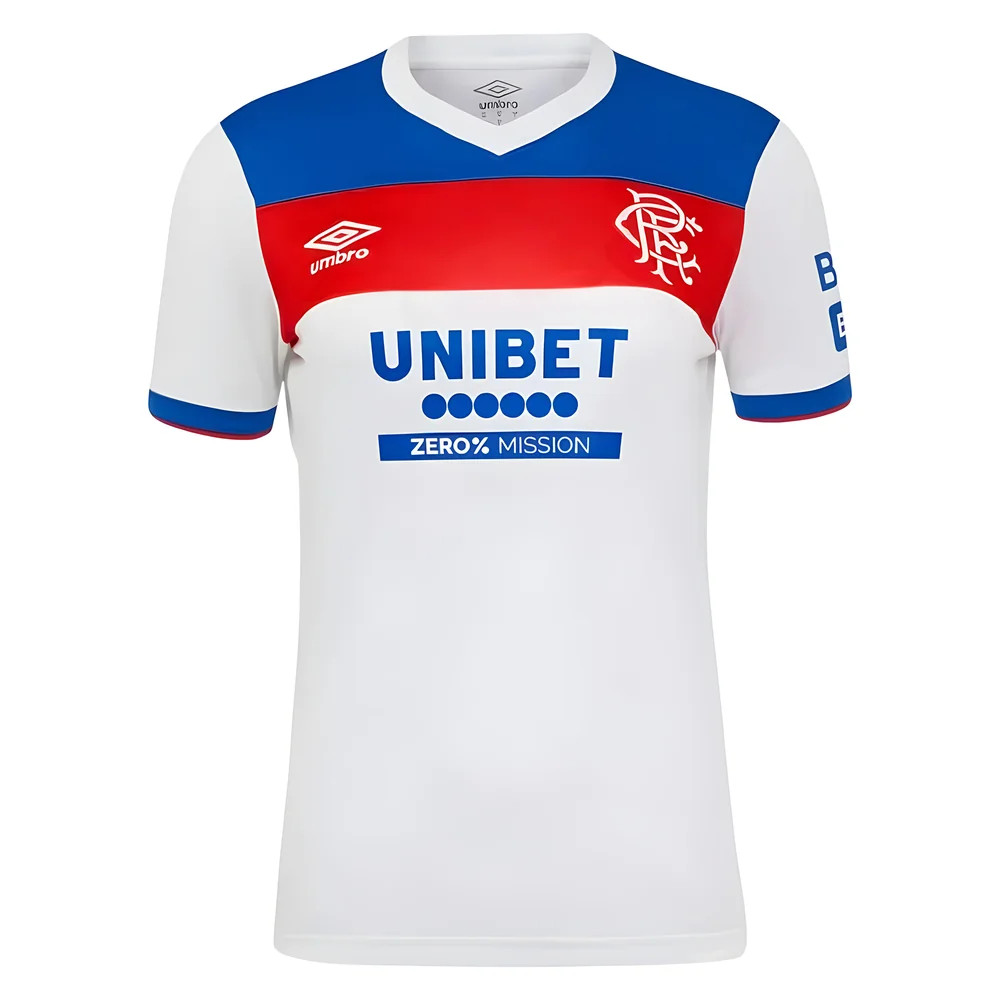 '25-'26 Rangers Away Shirt () Polyester Made By: Umbro Women's White Medium