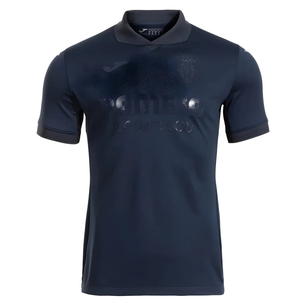 '25-'26 Villarreal Third Shirt Polyester Made By: Joma Men's Black Extra Large
