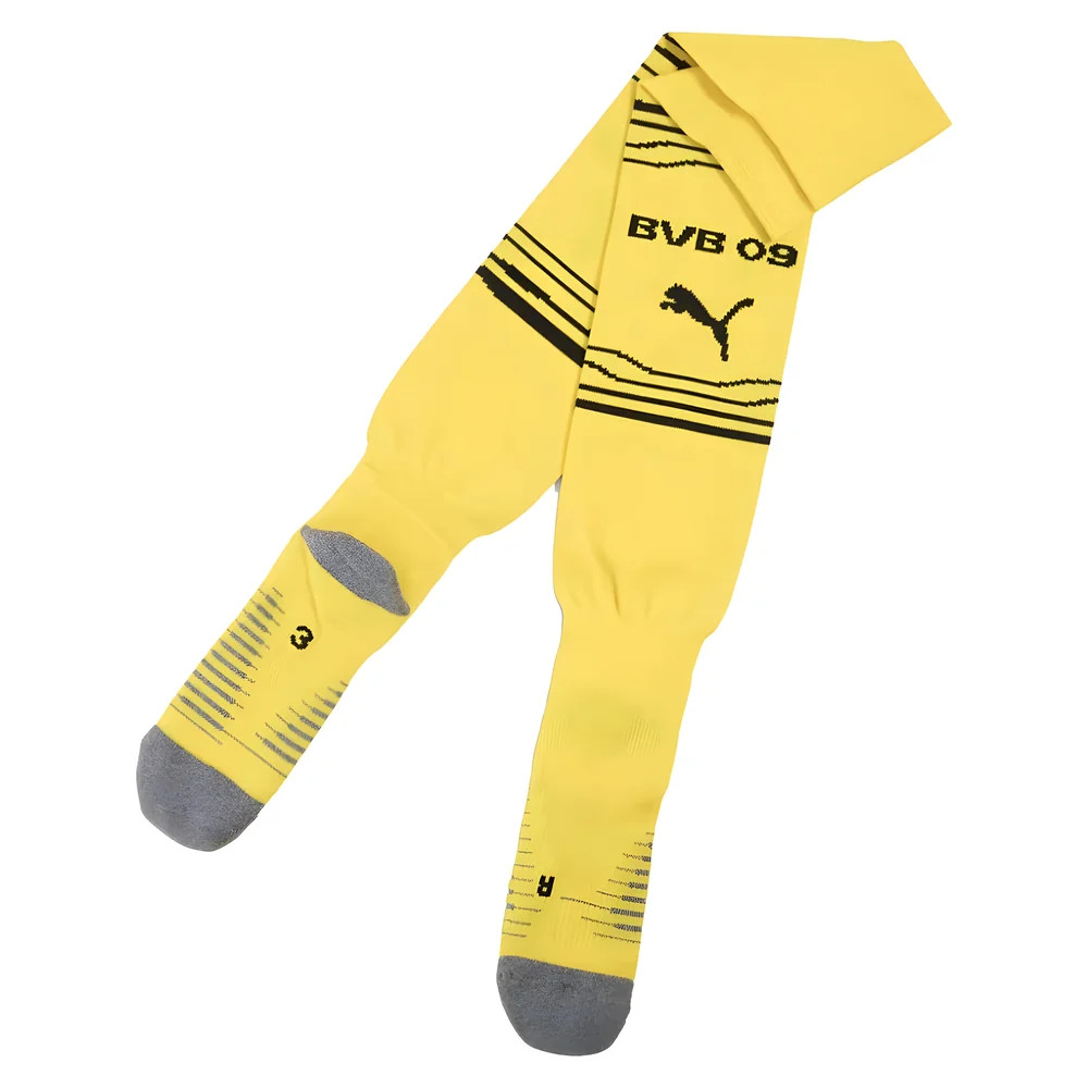 '25-'26 Borussia Dortmund Home Socks (Yellow) Adults Polyester Made By: Puma Unisex Yellow Large