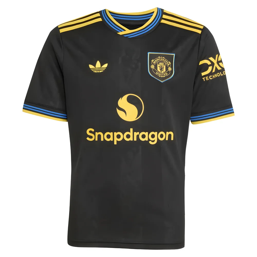 Manchester United  Boys   Third Shirt 25/26 , Football by adidas in Size 11 - 12 Years, Sports Direct - Image 5