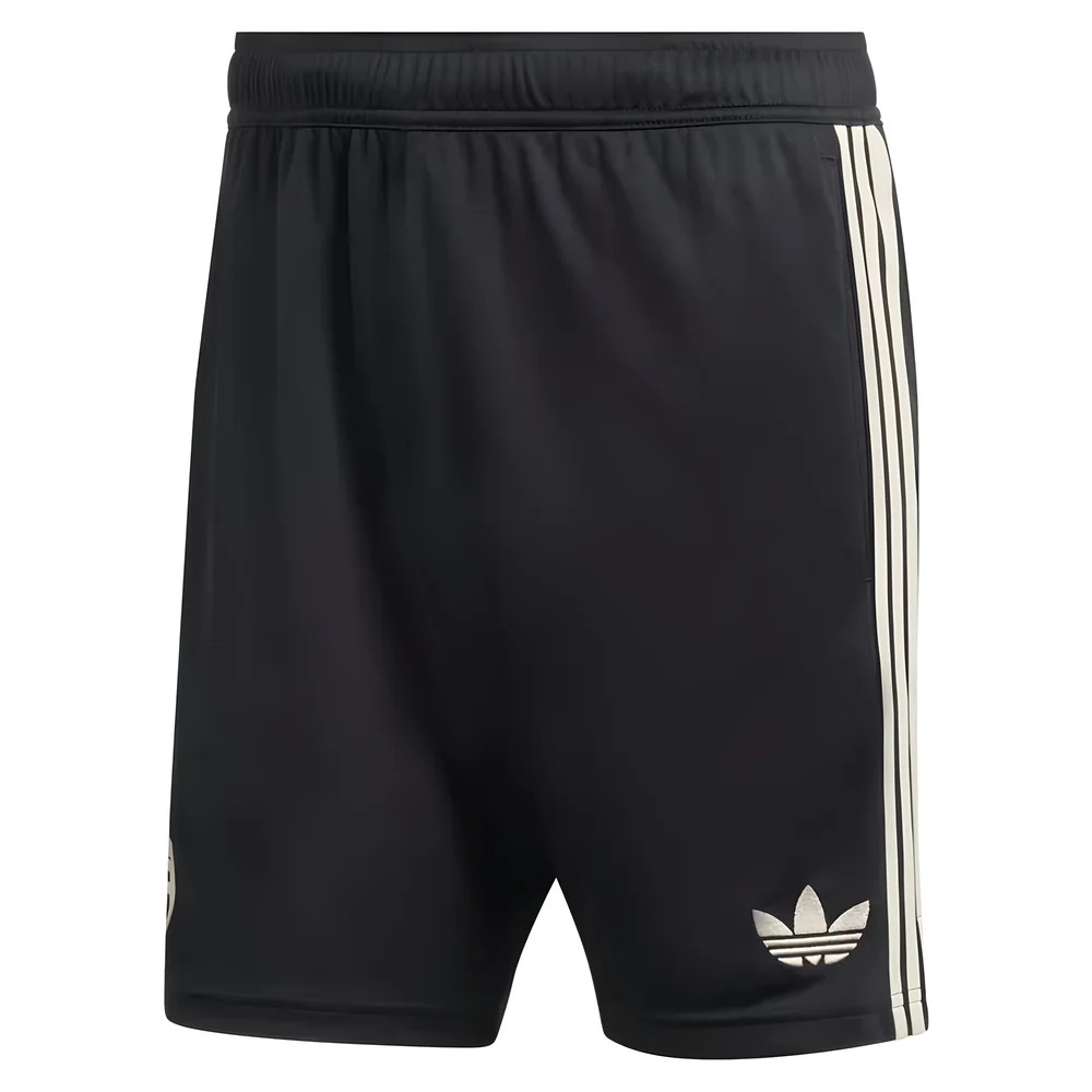 '25-'26 Bayern Munich Third Shorts (Black) Polyester Made By: Adidas Men's Black Xxl