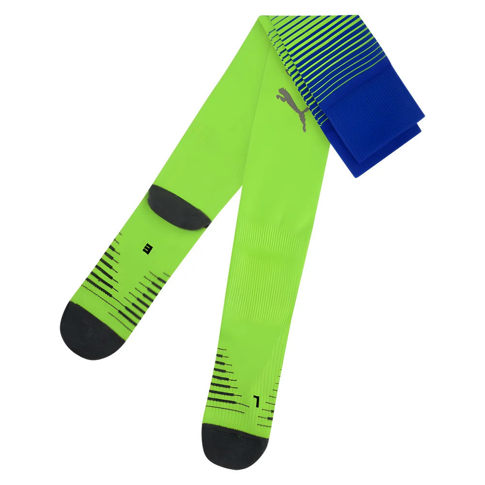 '25-'26 Man City Third Socks (Pro ) Adults Polyester Manchester City Made By: Puma Unisex Green Large