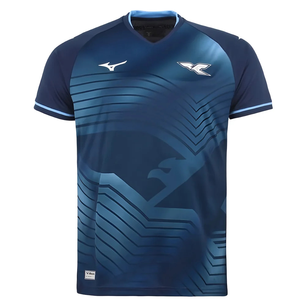 '25-'26 Lazio Third Shirt Polyester Made By: Mizuno Men's Navy Large