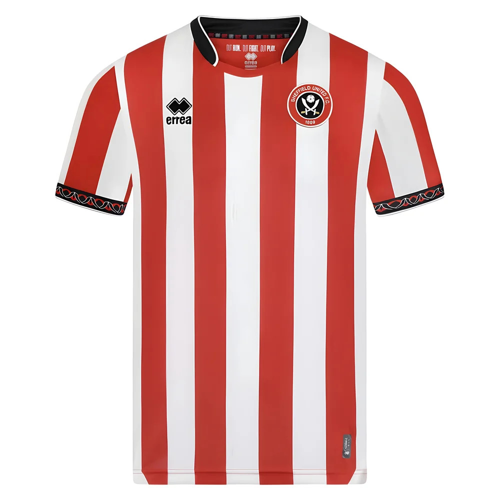 2025-2026 Sheffield United Home Shirt [SMTW6C04350SHE] - Uksoccershop