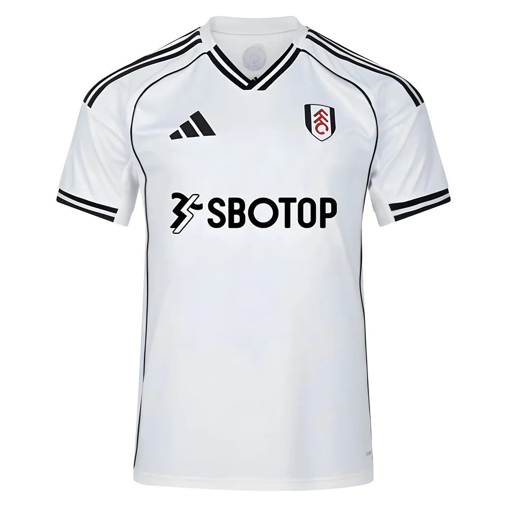 '25-'26 Fulham Home Shirt Polyester Made By: Adidas Men's White Xxl