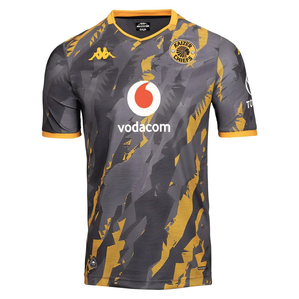 '25-'26 Kaizer Chiefs Away Shirt Polyester Made By: Kappa Men's White Medium
