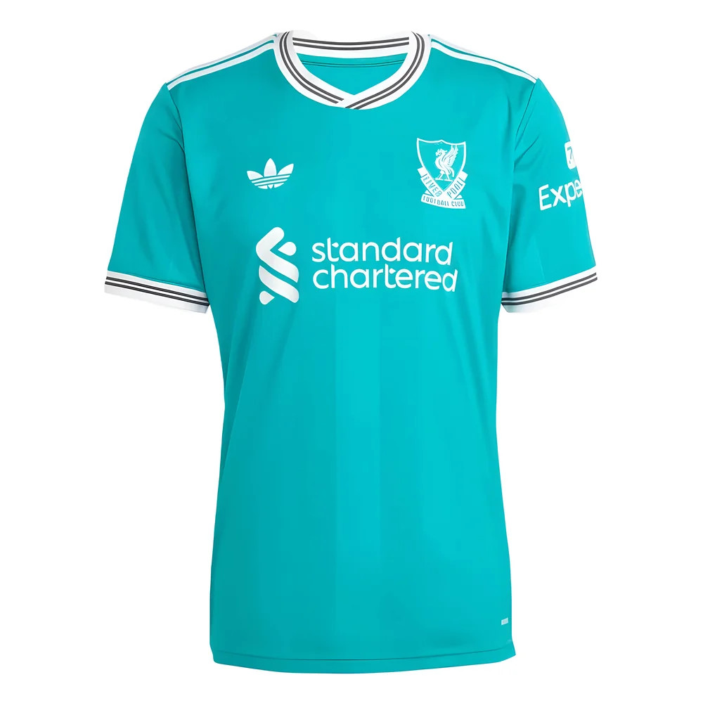 '25-'26 Liverpool Third Shirt Polyester Made By: Adidas Men's Green Medium