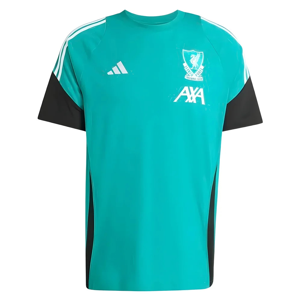'25-'26 Liverpool Eu Training Tee (Green) Polyester Made By: Adidas Men's Green Medium