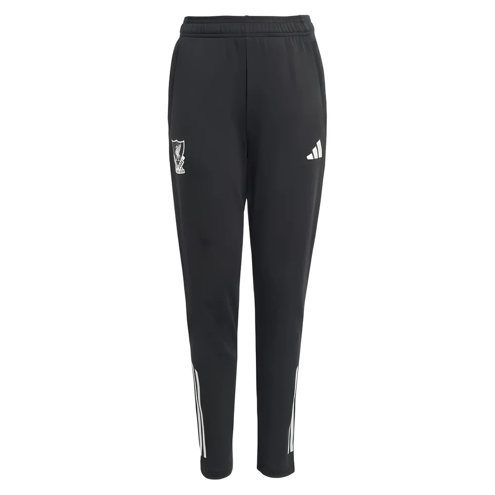 '25-'26 Liverpool Eu Training Pants (Black) - Kids 22 Waist Polyester Made By: Adidas Unisex Kids Black 26 Waist