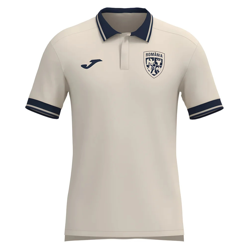'25-'26 Romania Presentation Polo Shirt (Grey) Polyester Made By: Joma Men's Grey 3XL