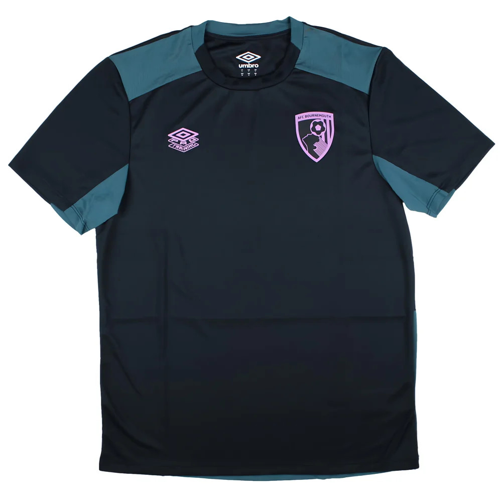 '25-'26 Bournemouth Pro Training Tee (Blueberry) Polyester Made By: Umbro Men's Blue Extra Large