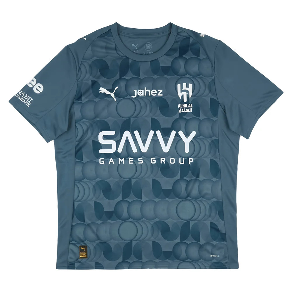 '25-'26 Al Hilal Third Shirt Polyester Al-Hilal Made By: Puma Men's Navy Large