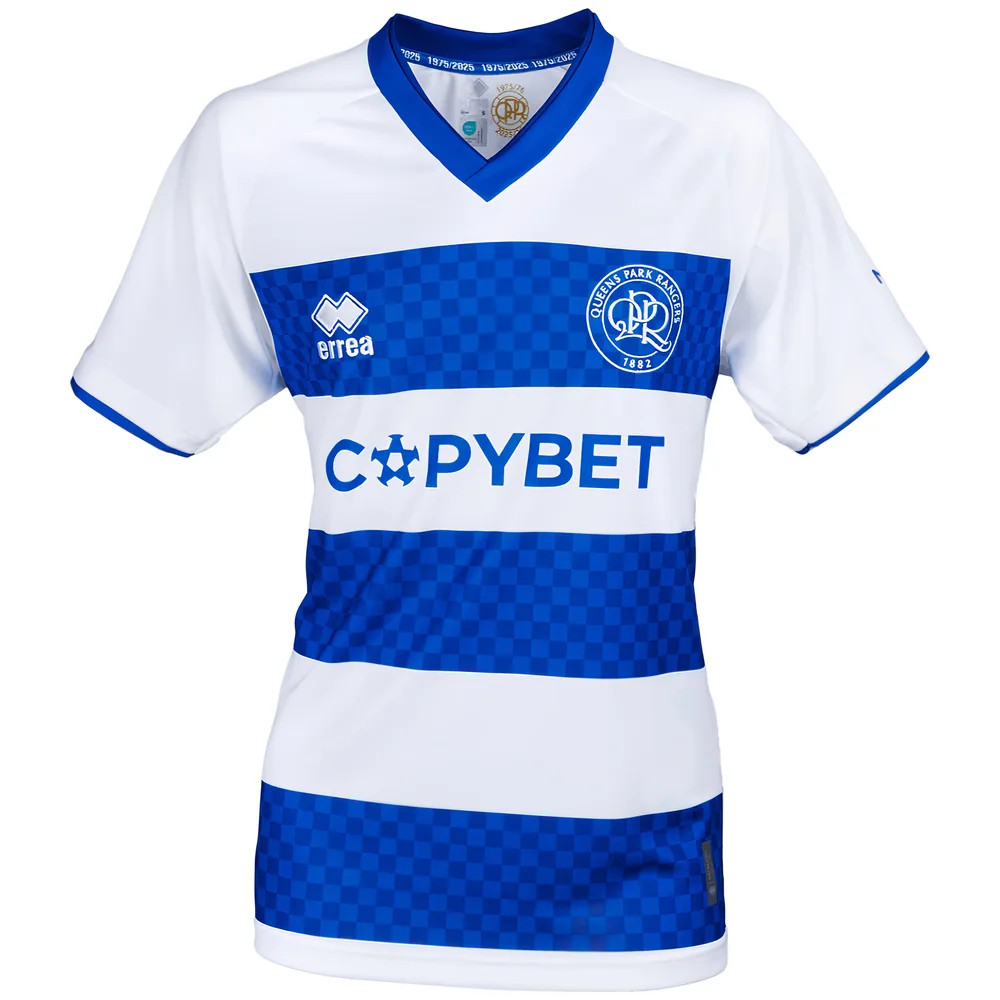 '25-'26 Qpr Queens Park Rangers Home Shirt Polyester Made By: Errea Men's Blue Small