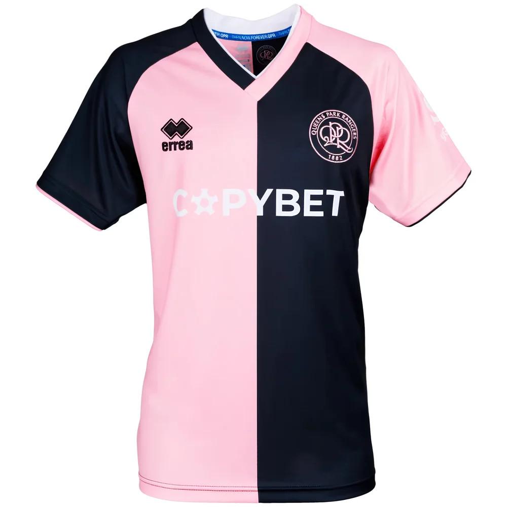 '25-'26 Qpr Queens Park Rangers Away Shirt Polyester Made By: Errea Men's Pink Small