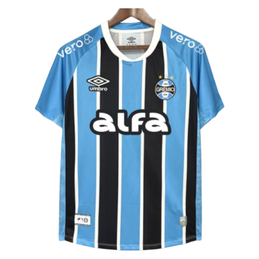 '25-'26 Gremio Home Shirt Polyester Made By: Umbro Men's Blue Extra Large