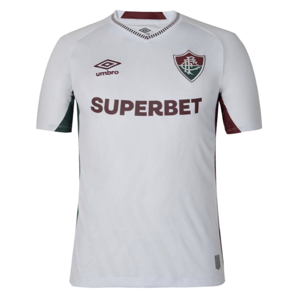 '25-'26 Fluminense Away Shirt Polyester Made By: Umbro Men's White Medium