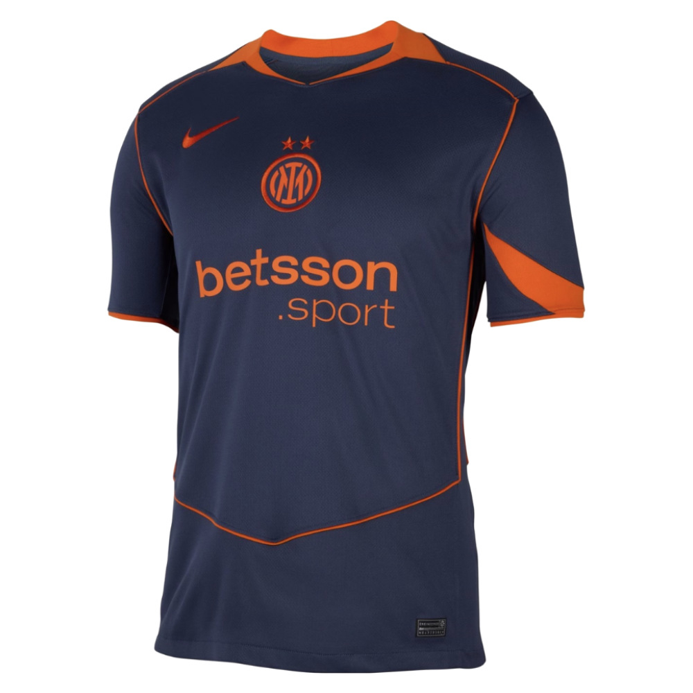 '25-'26 Inter Milan Third Shirt Polyester Made By: Nike Men's Navy Large