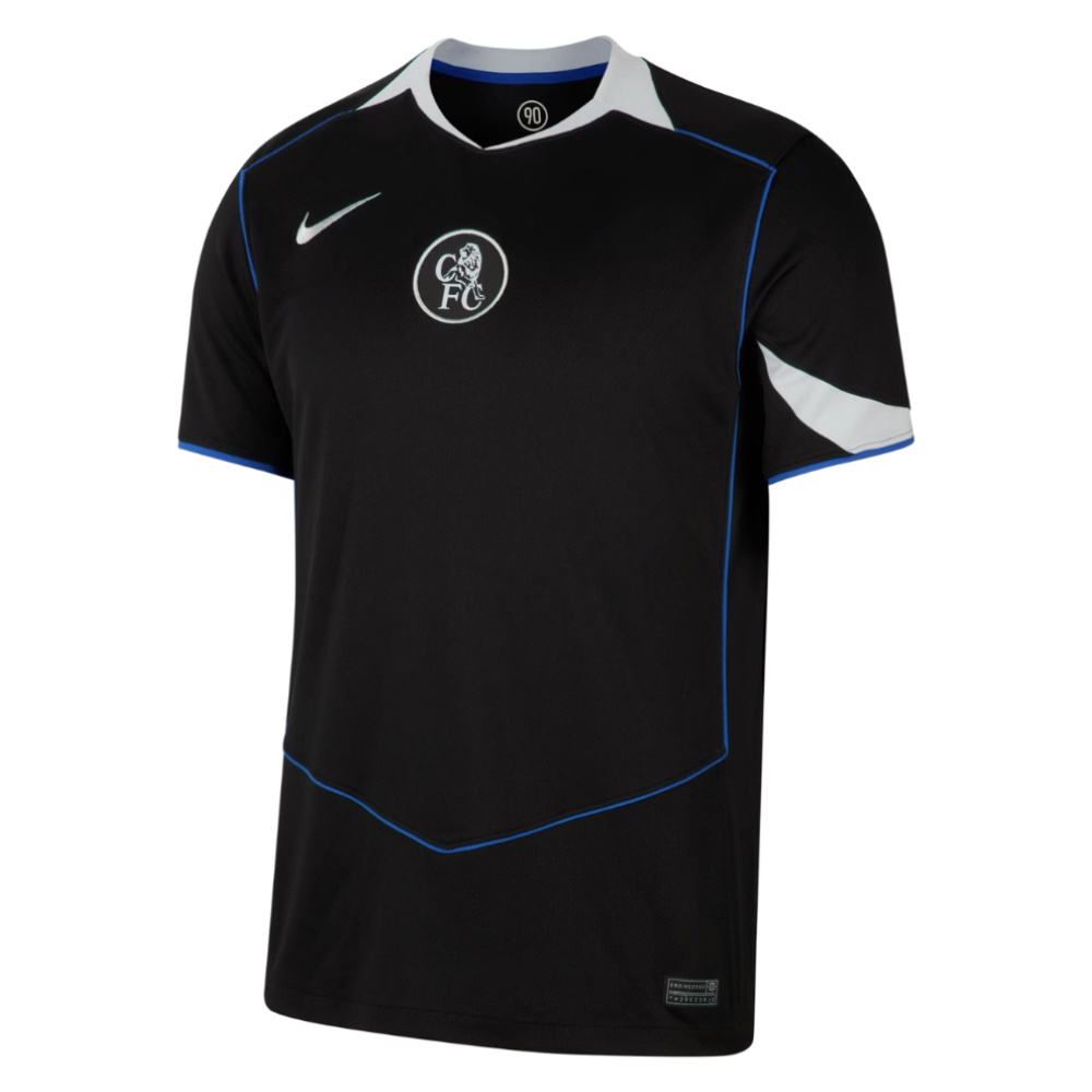 '25-'26 Chelsea Third Shirt Polyester Made By: Nike Men's Black Small