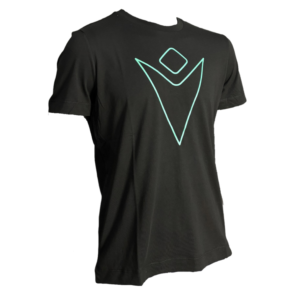 '25-'26 Ospreys Rugby Cotton Leisure Tee (Black) Made By: Macron Men's Black Large