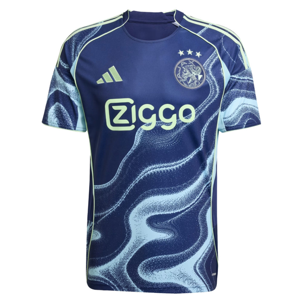 '25-'26 Ajax Away Shirt Polyester Made By: Adidas Men's Navy Xxl