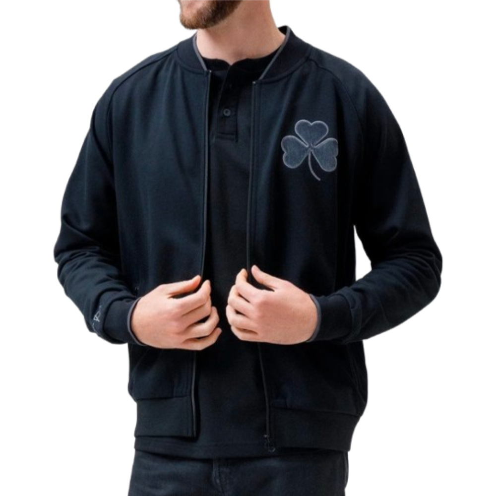 Celtic 1925 Out Track Jacket Polyester Made By: Score Draw Men's Black Extra Large