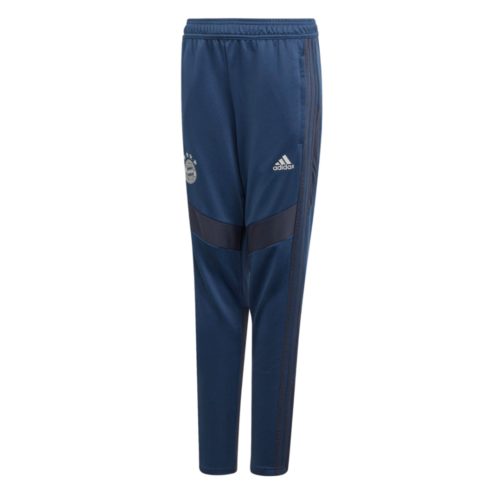 '19-'20 Bayern Munich Training Pants (Night Marine) - Kids Polyester Made By: Adidas Unisex Kids Navy 22 Waist
