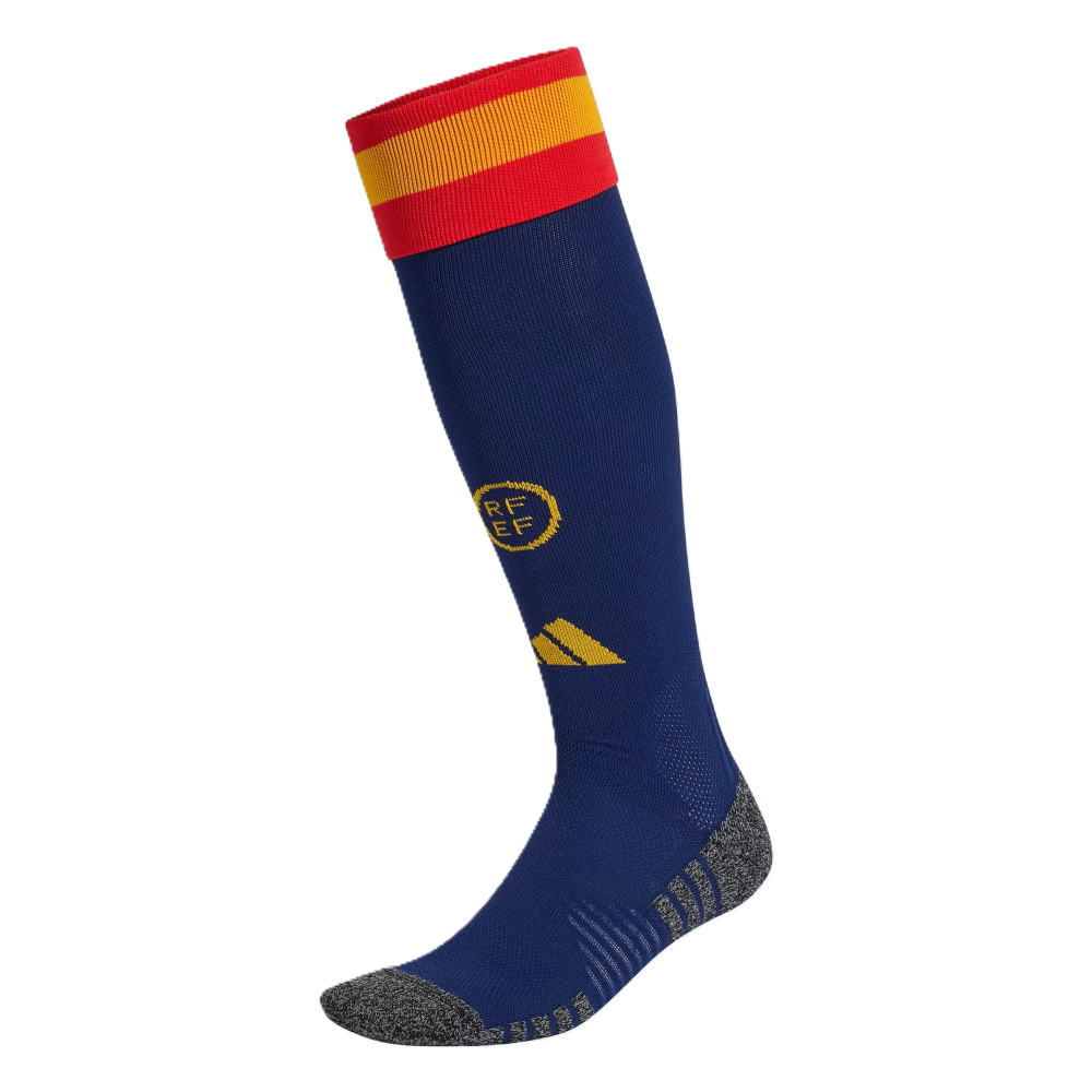 '26-'27 Spain Home Socks (Dark Blue) Adults Polyester Made By: Adidas Unisex Dark Blue Small