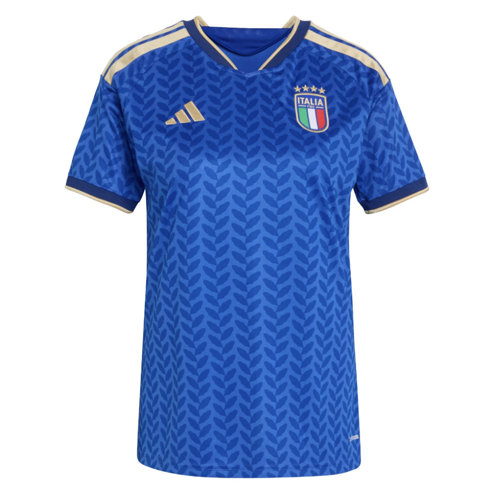 '26-'27 Italy Home Shirt () Polyester Made By: Adidas Women's Blue Small