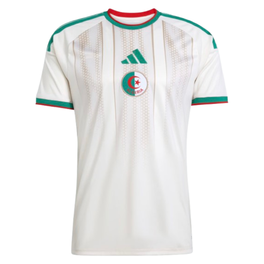 '26-'27 Algeria Home Shirt Polyester Made By: Adidas Men's White Extra Small