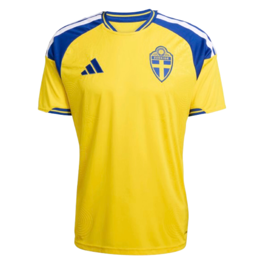 '26-'27 Sweden Home Shirt Polyester Made By: Adidas Men's Yellow Medium