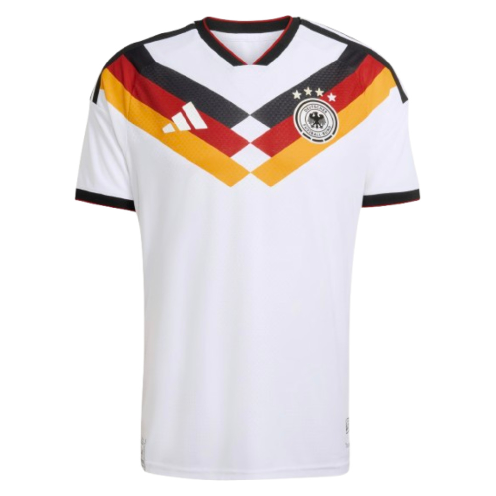 '26-'27 Germany Authentic Home Shirt Polyester Made By: Adidas Men's White Small