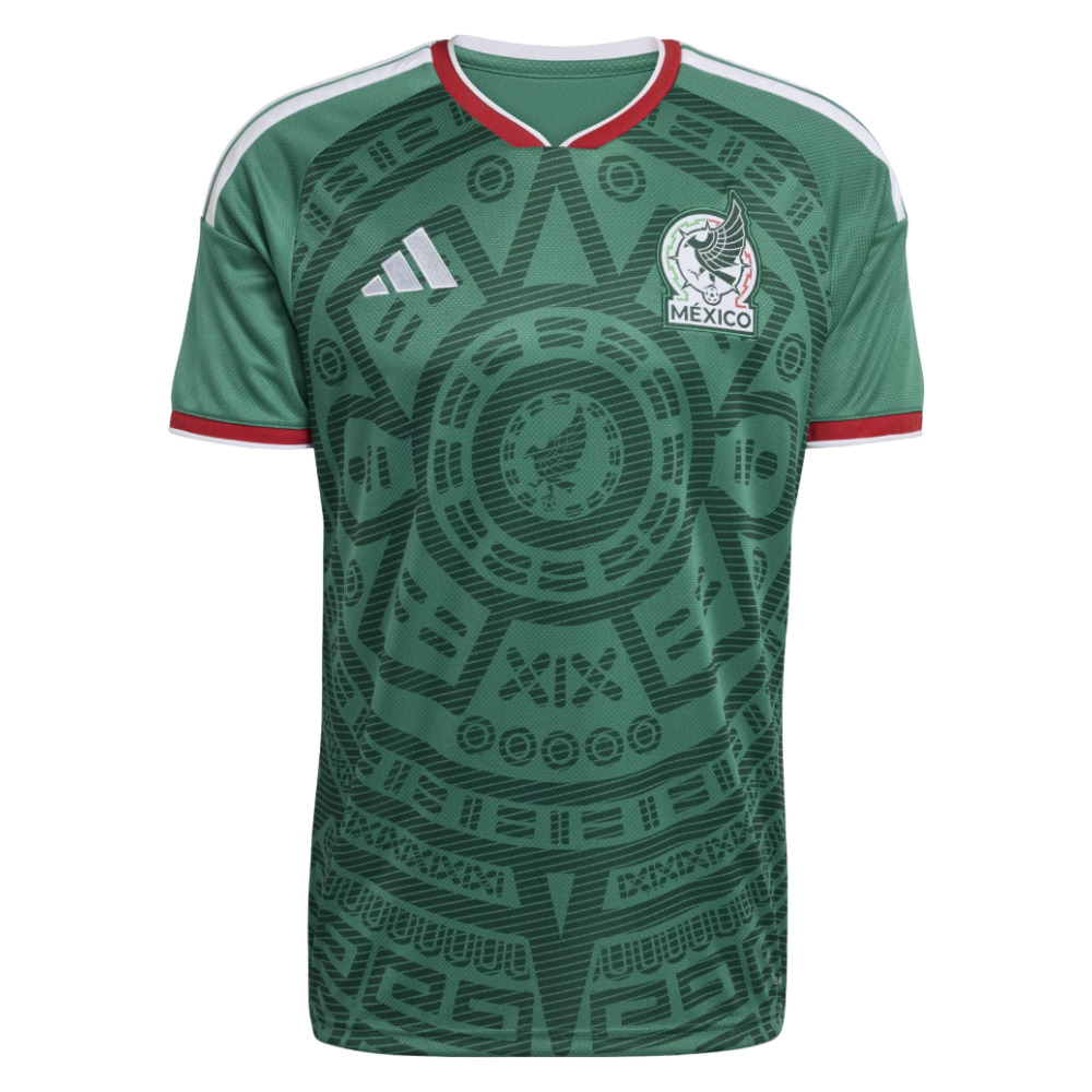 '26-'27 Mexico Home Shirt Polyester Made By: Adidas Men's Green Small