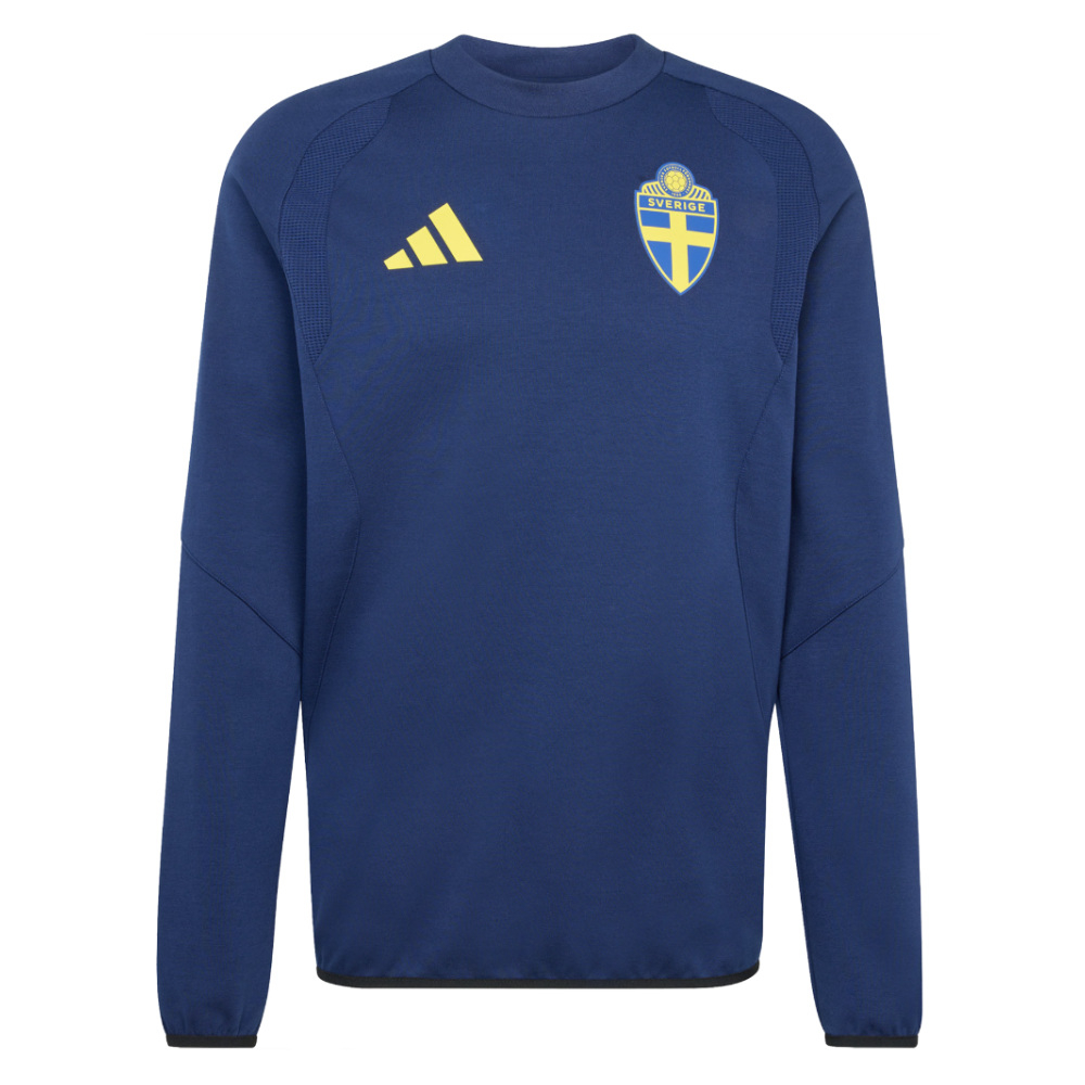 '26-'27 Sweden Training Sweat Top (Navy) Polyester Made By: Adidas Men's Navy Xxl