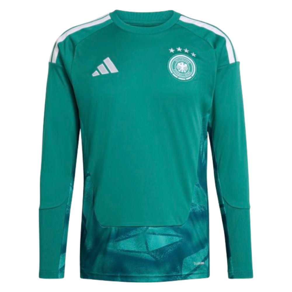 '26-'27 Germany Home Goalkeeper Shirt (Active ) Polyester Made By: Adidas Men's Green 3XL
