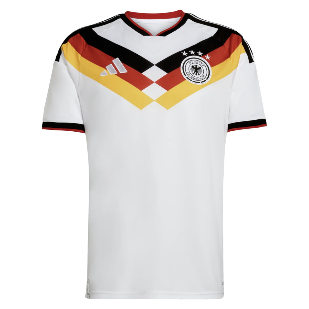 '26-'27 Germany Home Shirt Polyester Made By: Adidas Men's White Extra Small